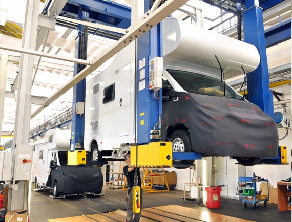 Réparation camping car